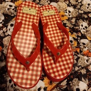 Red Kate Spade Sandals